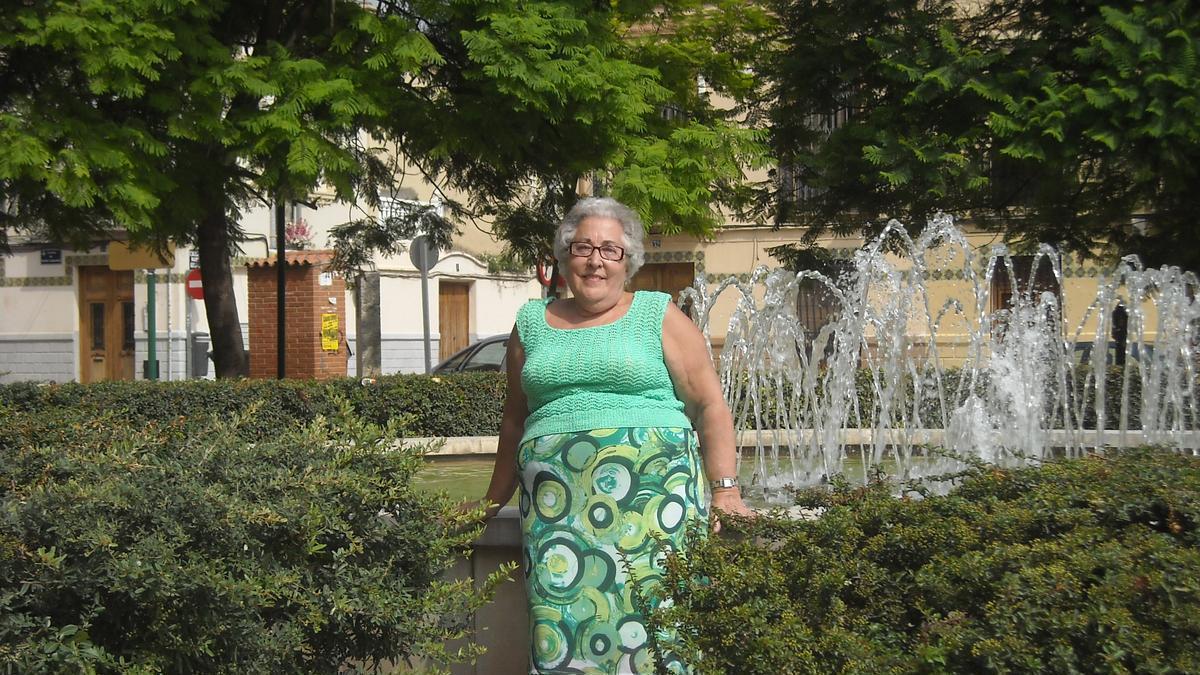 Carmen Segurana, en Valencia.