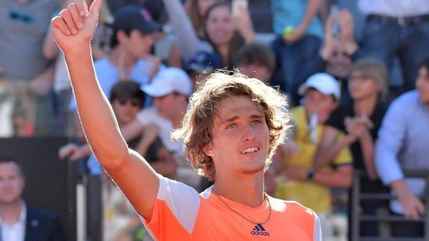 Zverev somete a Djokovic en la final intergeneracional de Roma