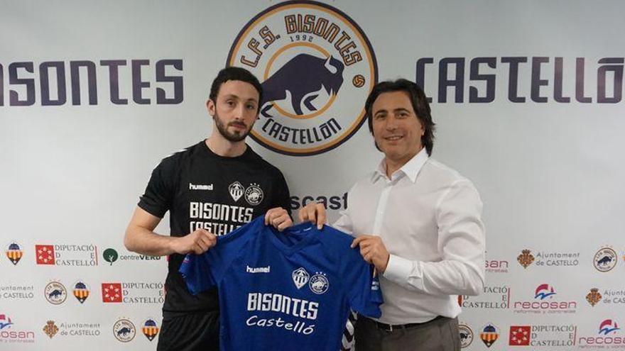 El CFS Bisontes Castellón ficha al pívot Diego Solaz