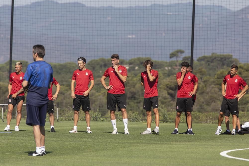 Primer entrenament de la pretemporada del Girona FC