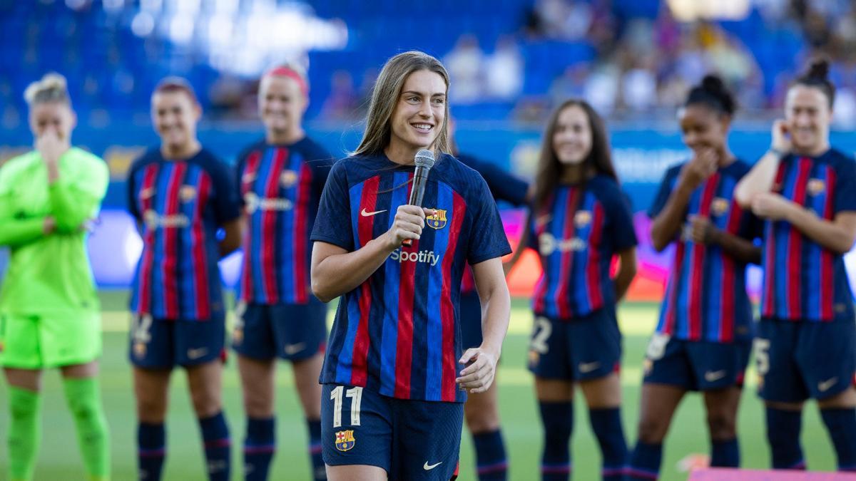 El emotivo discurso de Alexia Putellas en la segunda edición del Trofeo Joan Gamper