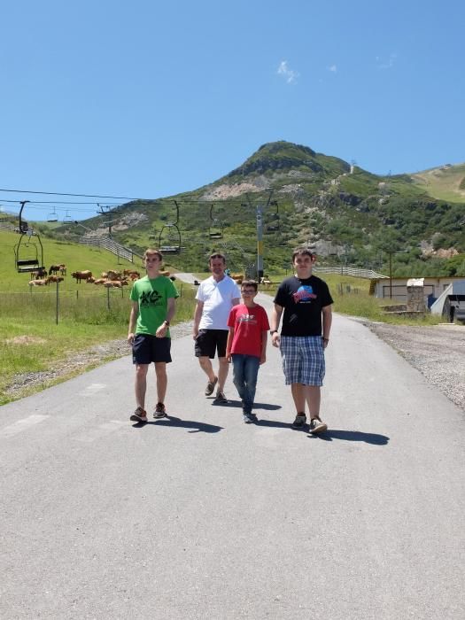 Uso de la estación de esquí de Valgrande-Pajares en verano