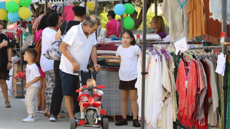 Imagen de archivo de una feria de stocks