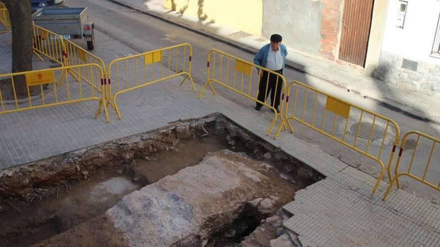 Onda halla restos del Bassó en la calle Camí de Castelló