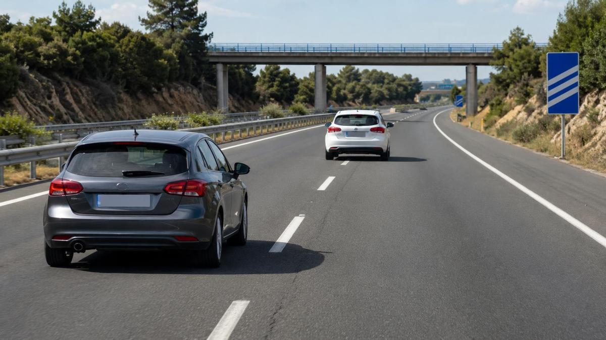 La DGT nos da un truco para saber si guardamos la debida distancia de seguridad.