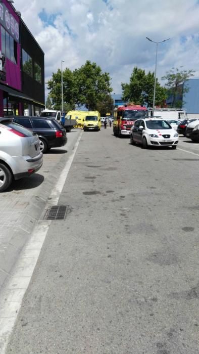 Ferit un operari en un accident laboral a Blanes.