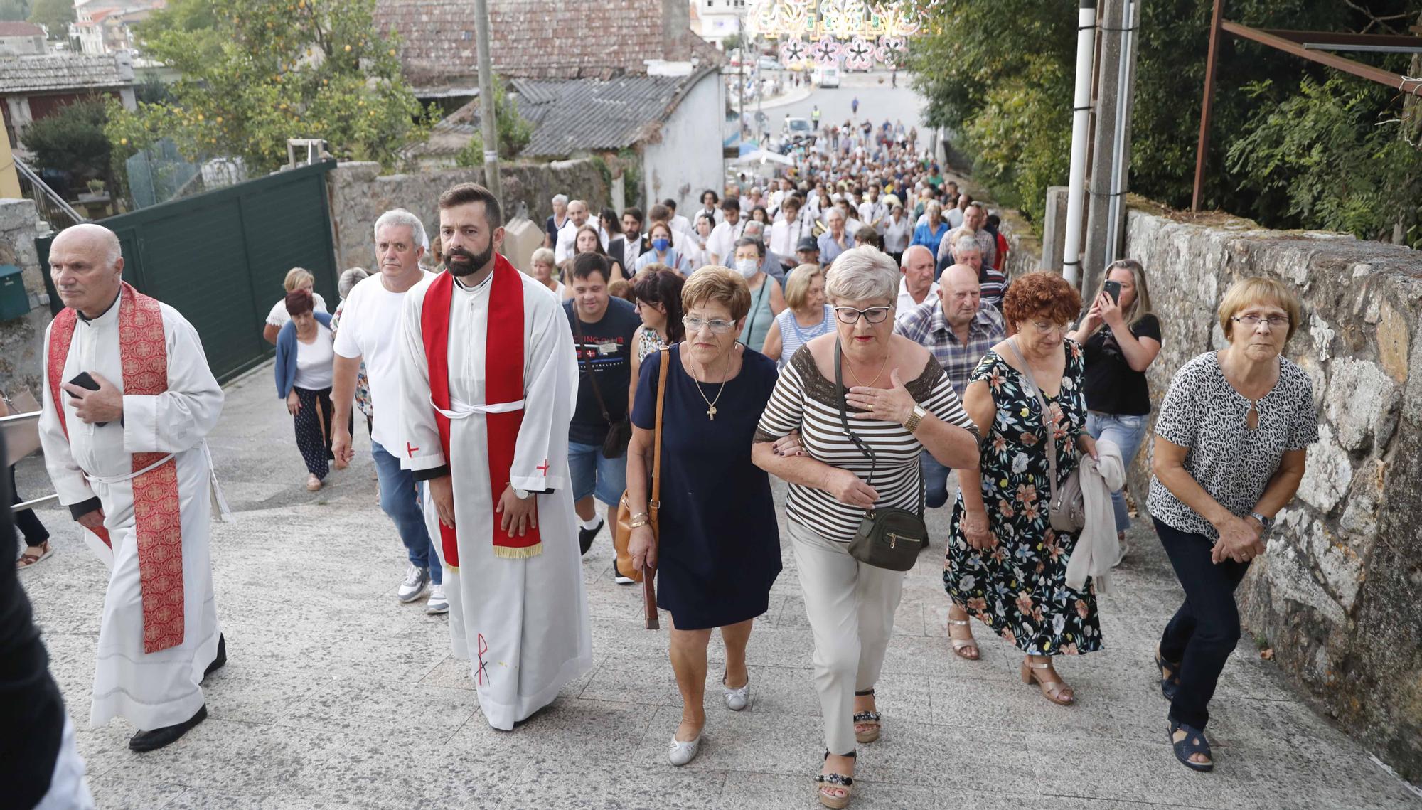 Fiestas en Moaña: Los "tercos y festeiros" de Meira celebran Sametolaméu con un pregonero de lujo