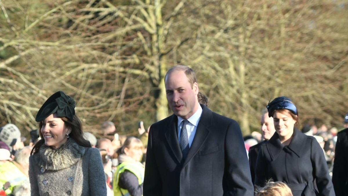 Los Duques de Cambridge con sus hijos Charlotte y George