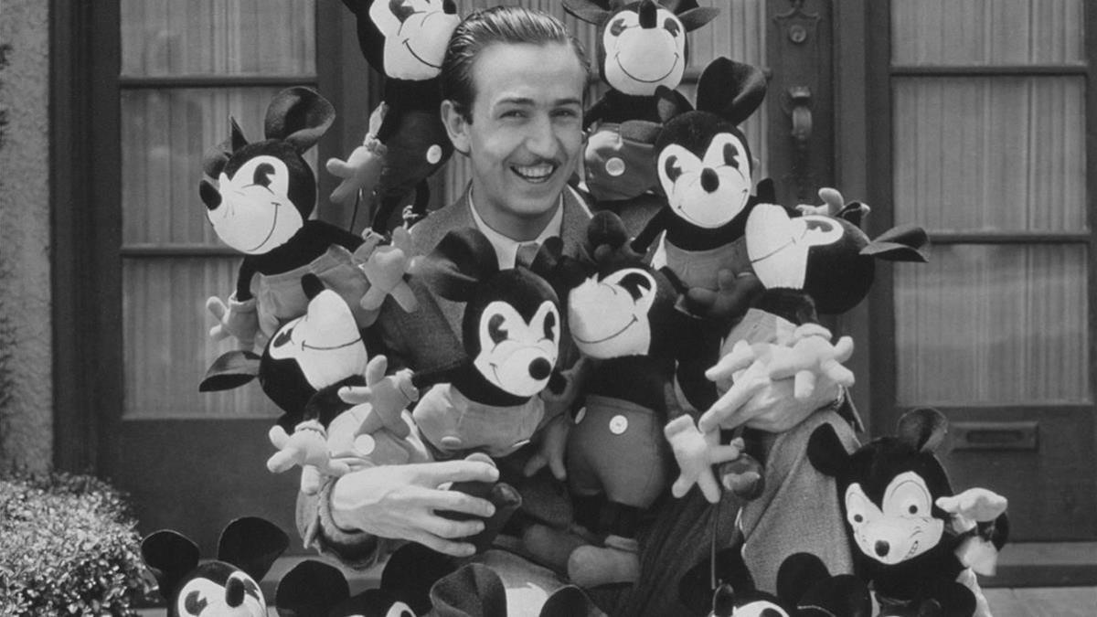 walt disney is pictured surrounded by dolls of his famous ch171117125020