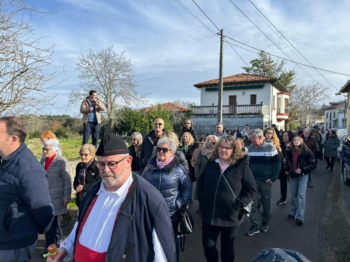 Fiesta de San Antón en Cuerres (Ribadesella)