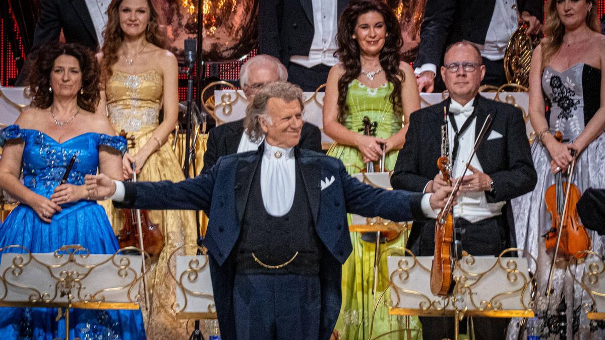 Concierto de André Rieu en el Palau Sant Jordi, en imágenes