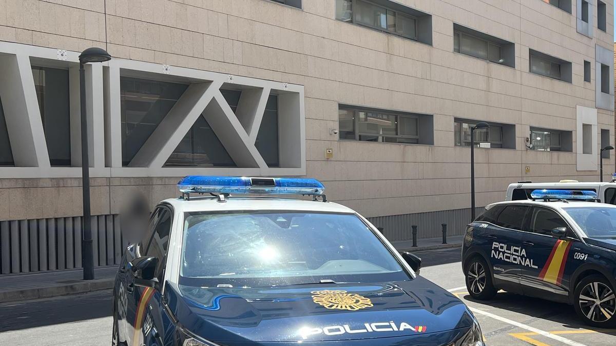 Imagen de archivo de coches patrulla de la Policía Nacional de Alicante.