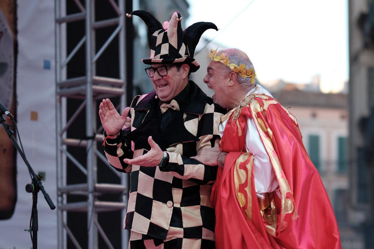 Rafael Estades Angel “El Morta” y Miguel Angel Vegas conocido popularmente como “El Chorly” son los encargados de hacer el pregón del carnaval de Málaga 2026