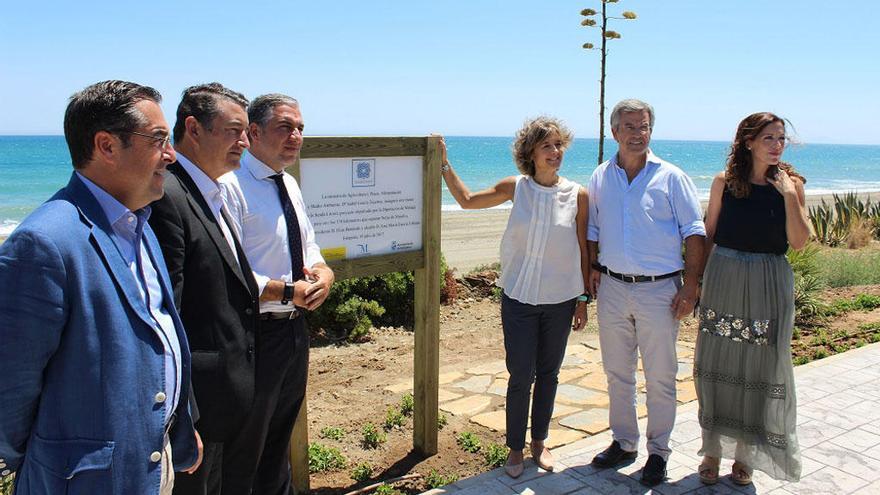 Briones, Sanz, Bendodo, Tejerina, Urbano y Bravo, en Estepona.