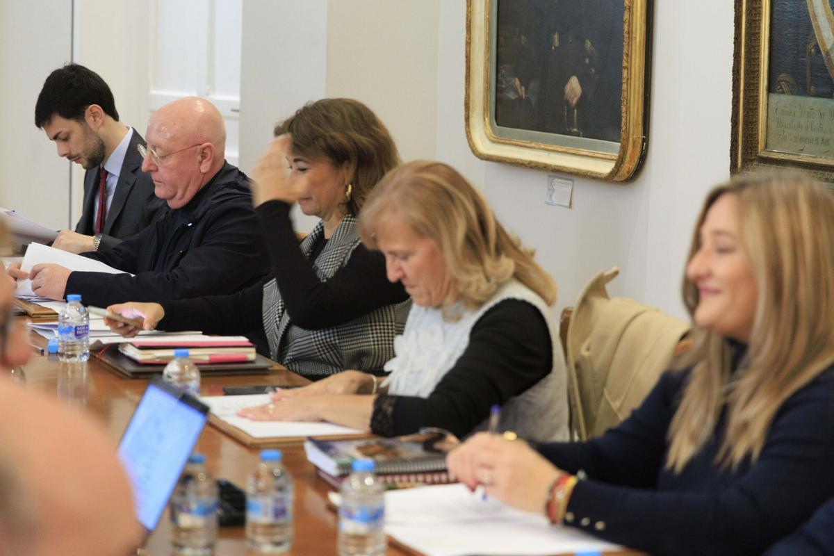 Salinas y Sánchez del Álamo en la Junta de Gobierno del Ayuntamiento de Cartagena