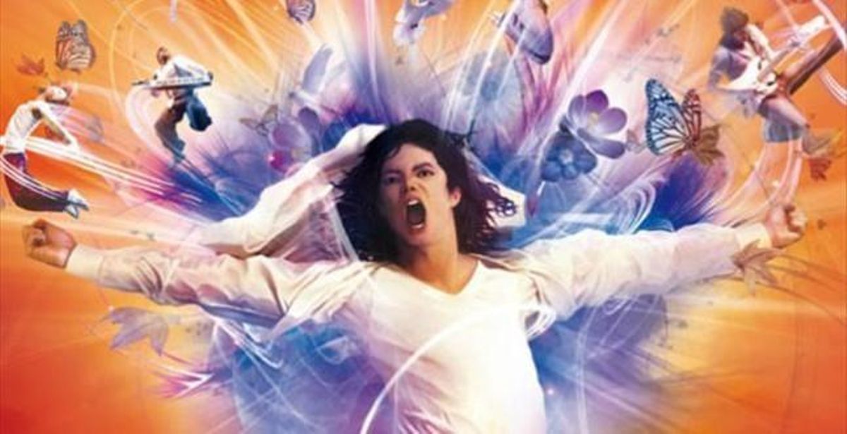 Una imatge del cartell del espectacle de Cirque du Soleil sobre Michael Jackson.