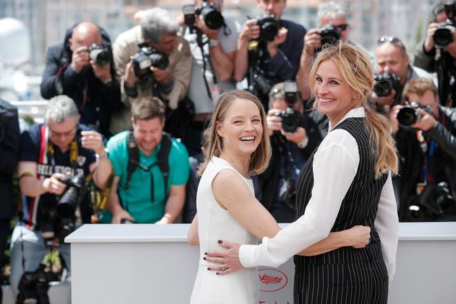 Cannes 2016: Julia Roberts junto a Jodie Foster