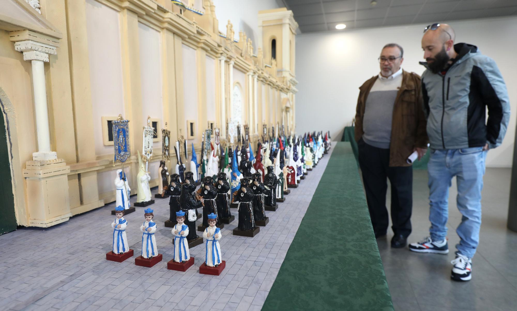 La Semana Santa de Zaragoza, en miniatura