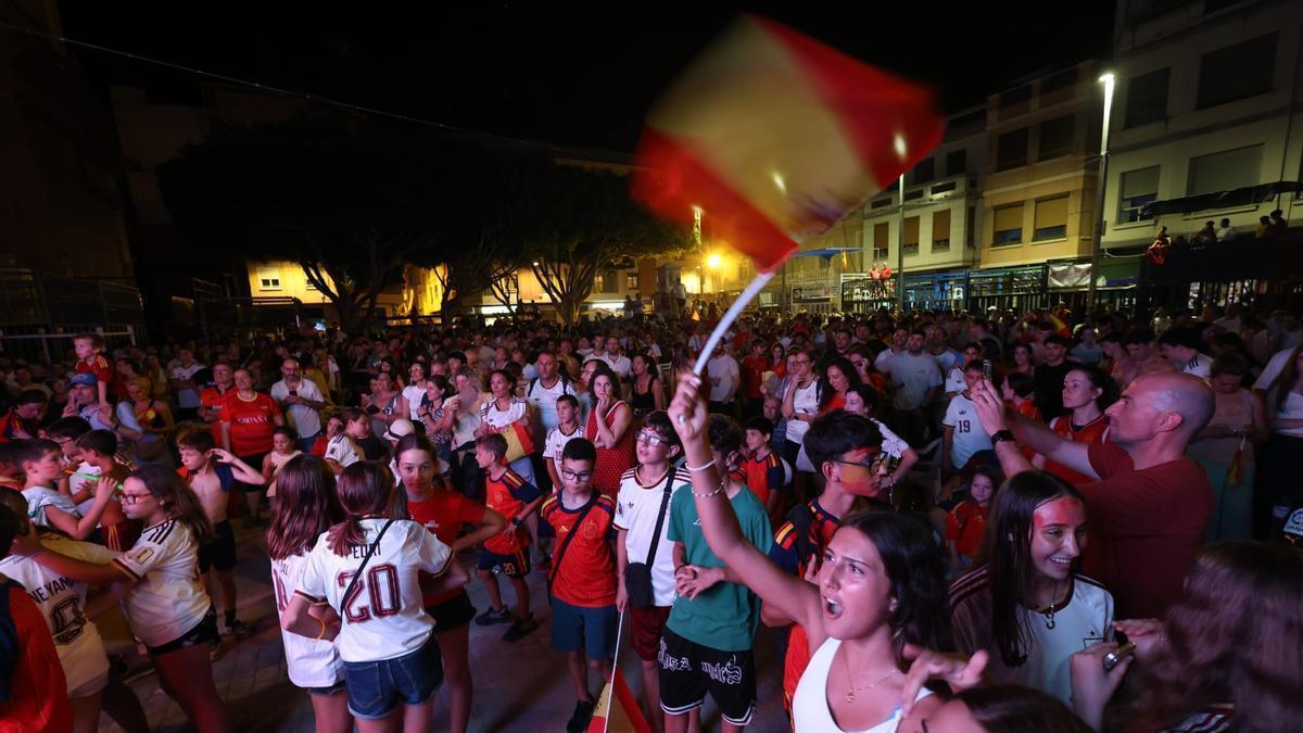 Foios, el pueblo de Ferran Torres, celebra la victoria de España en el mundial