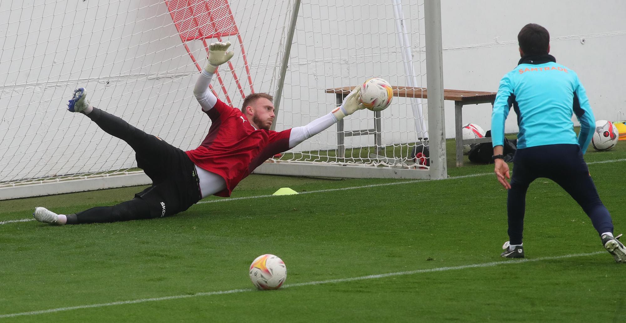 Así ha sido el entrenamiento de hoy del Valencia CF