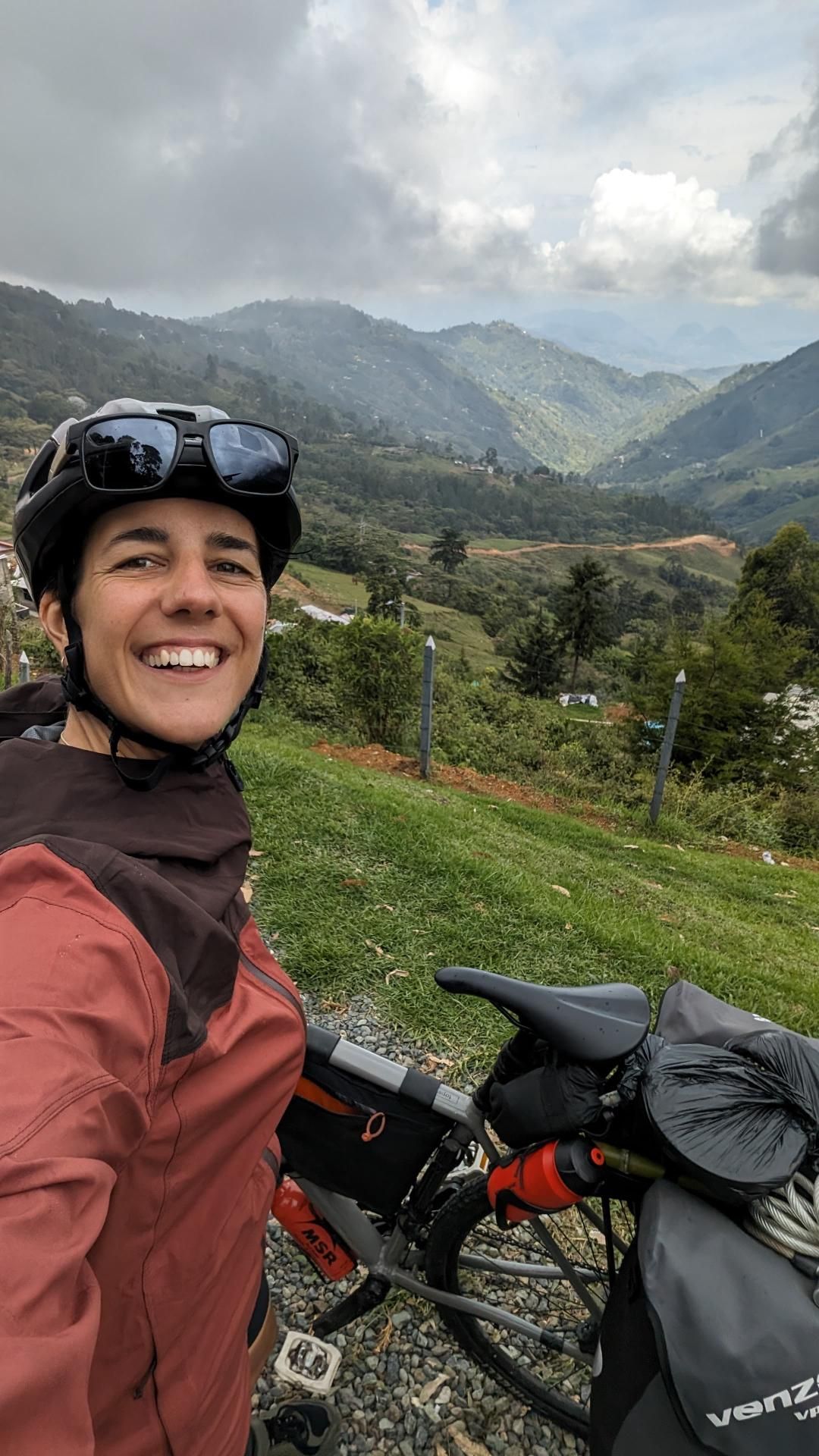 Lola Bruzon: de México a Argentina en bicicleta