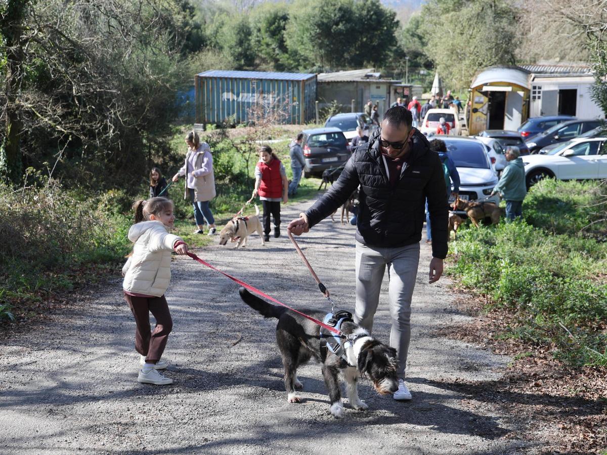 Un paseo por una buena causa: la protectora Os Biosbardos y FARO se unen en la suscripción solidaria
