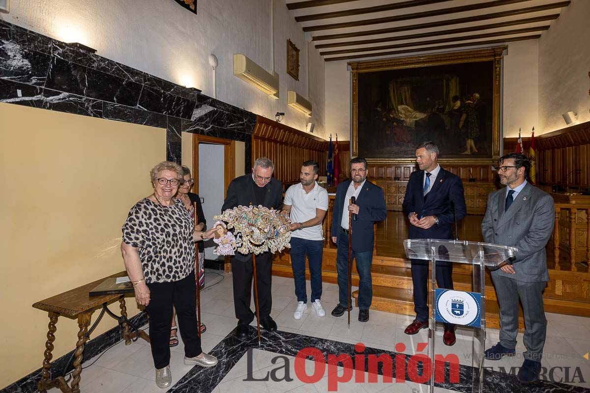 Recepción en Caravaca a la ciudad hermana de Obertshausen