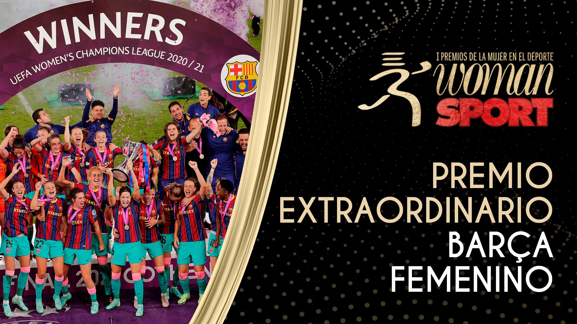 El Barça femenino, ganador del Premio Extraordinario de Woman y Sport