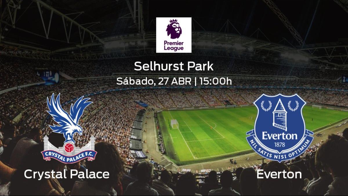 Previa del partido de la jornada 36: Crystal Palace contra Everton