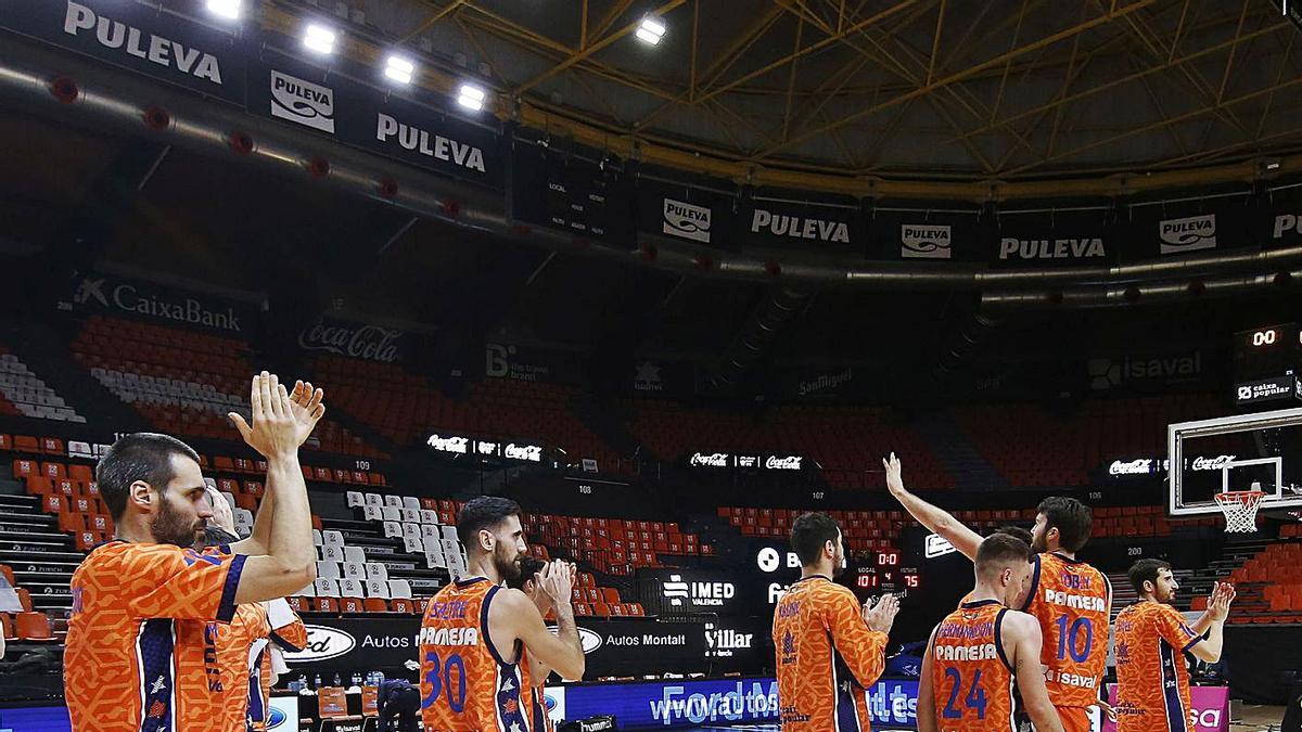 El Valencia Basket jugará hoy su tercer partido seguido de Liga en la Fonteta. | M. Á. POLO