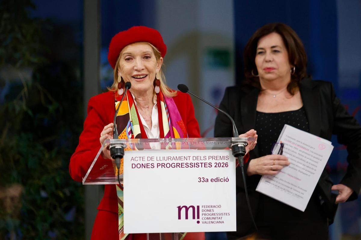Dones Progressistes premia a la fiscal Peramato y a Dones de l'Horta Sud, por su labor en la dana Dones Progressistes premia a la fiscal Peramato y a Dones de l'Horta Sud, por su labor en la dana