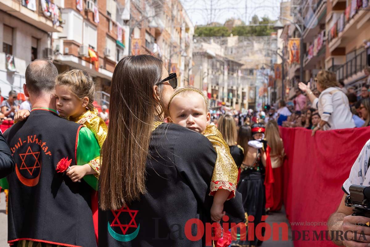 Desfile infantil del Bando Moro en las Fiestas de Caravaca