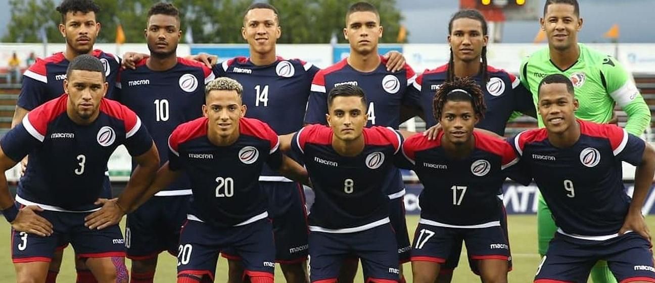 Formación de la selección de la República Dominicana.