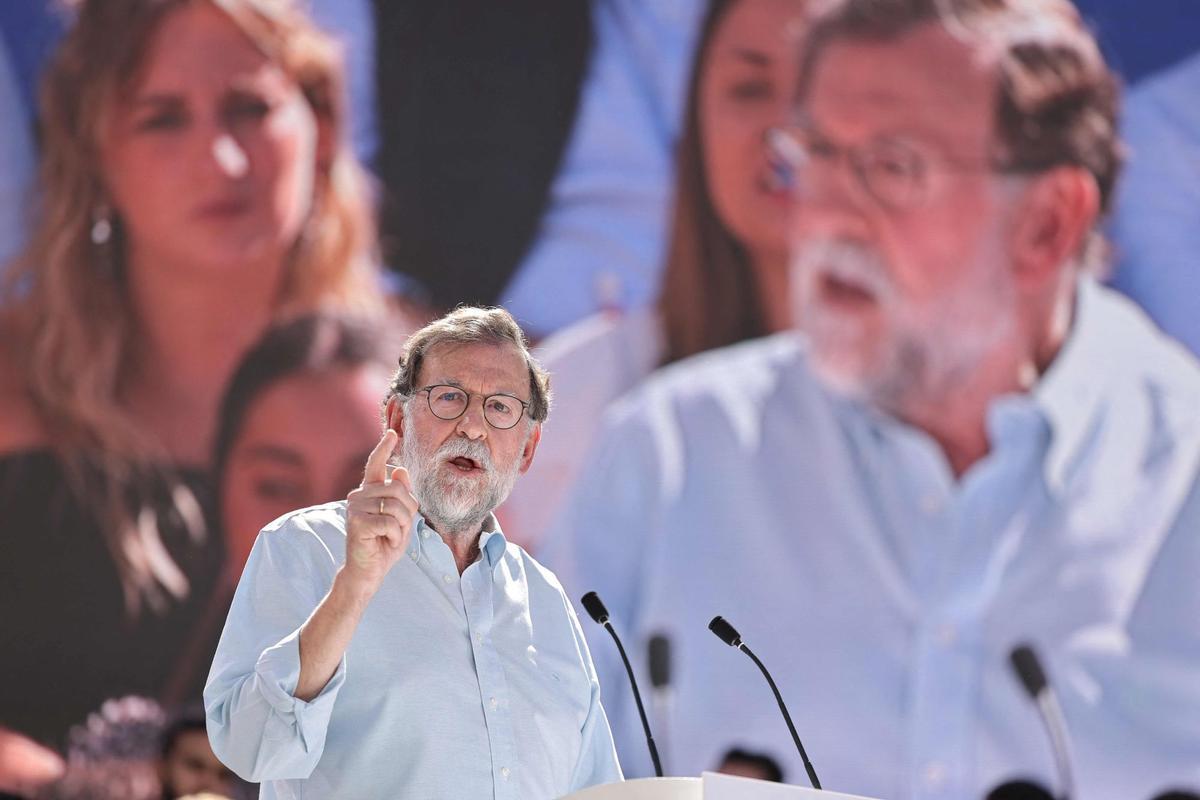 La manifestación contra la amnistía en Madrid