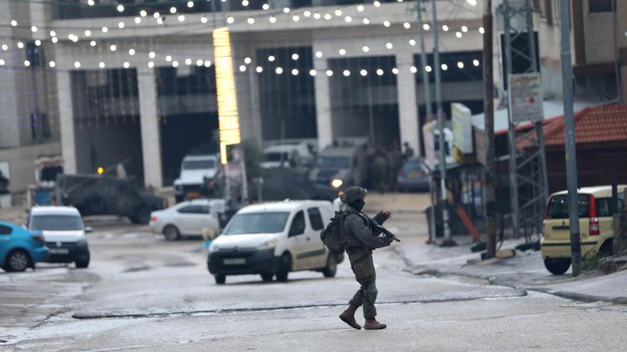 Ejército de Israel en Huwara.