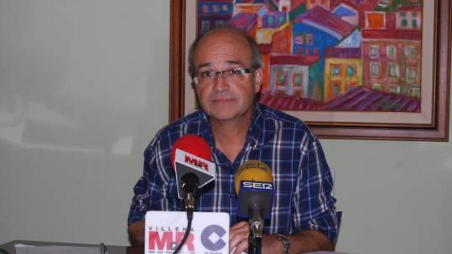 Javier Esquembre presenta su candidatura para repetir como alcalde de Villena