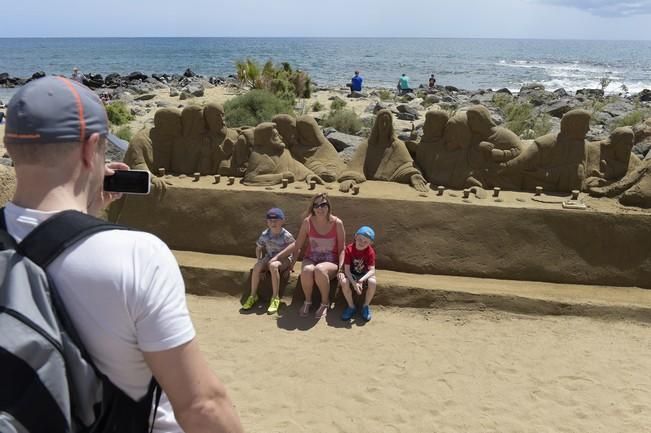 Jueves Santo en la Playa de Maspalomas