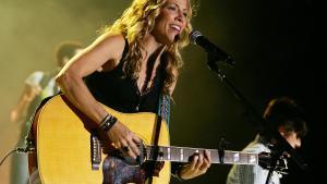 Sheryl Crow, en el Starlight Theatre de Kansas en 2008.