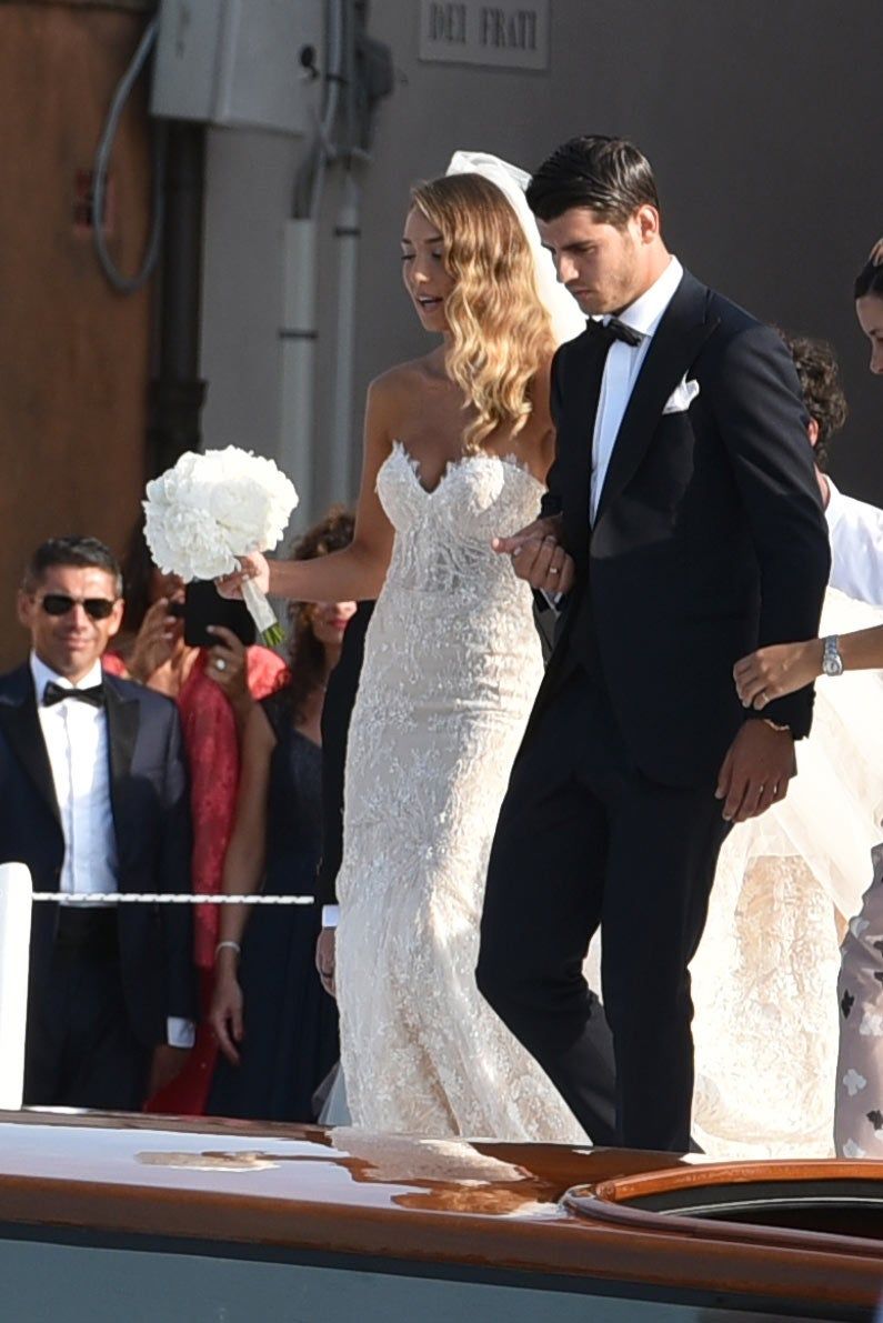 Álvaro Morata y Alice Campello, como marido y mujer