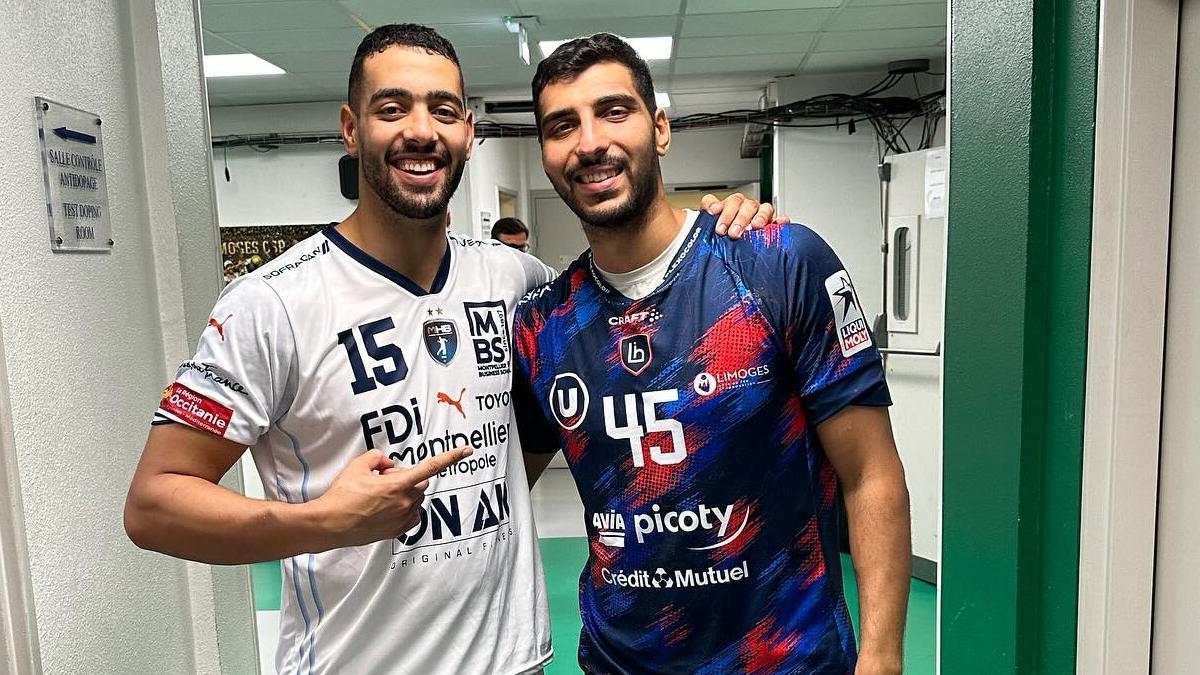 Seif Elderaa (derecha), con su hermano Yahia