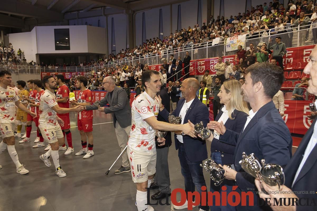 Así se vivió en Cehegín la final de la Copa Presidente de Fútbol Sala