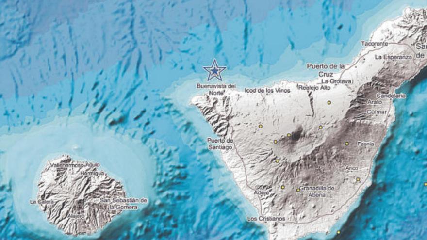 La población tinerfeña sintió el terremoto