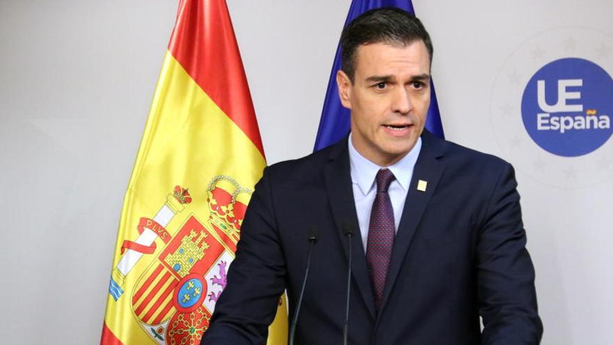 El president del Govern, Pedro Sánchez