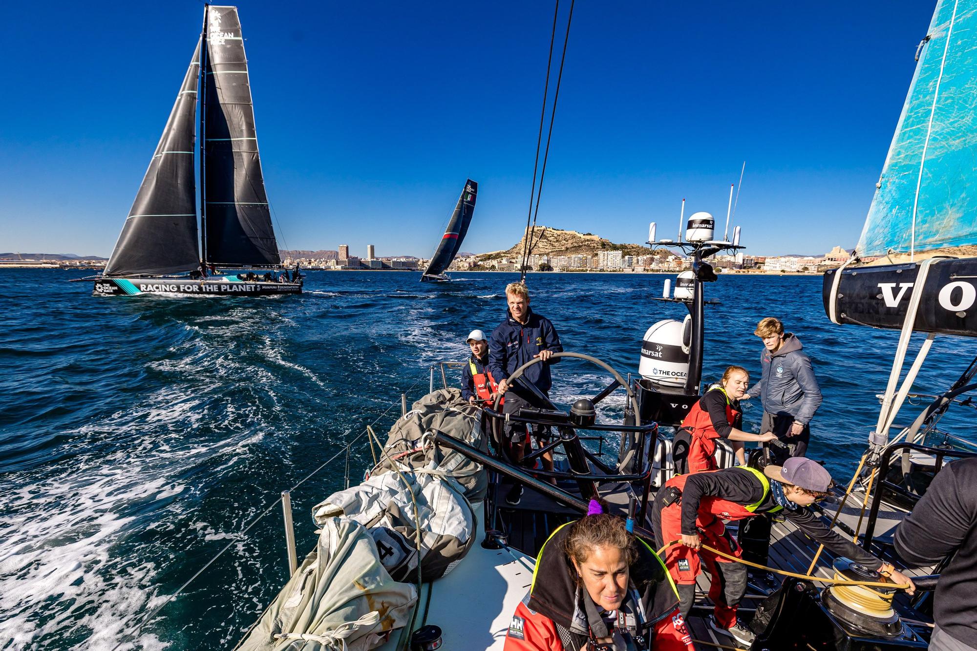 La Volvo Ocean Race se prepara para partir hacia Ciudad del Cabo.