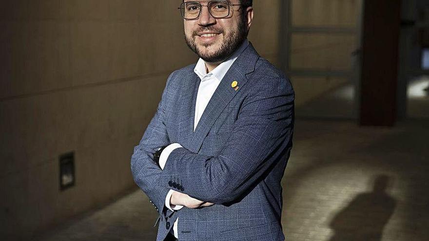El presidenciable per ERC, Pere Aragonès