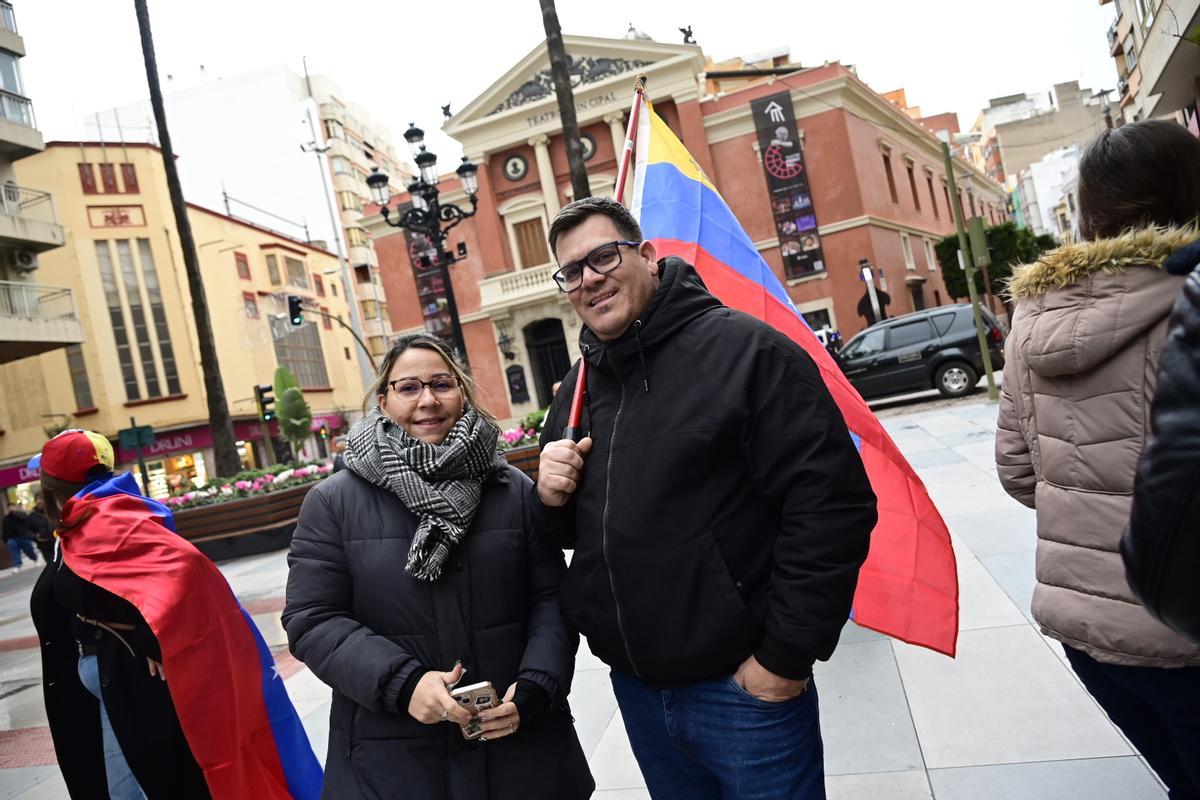 Concentración de venezolanos en Castellón