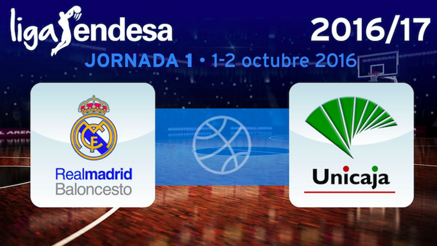 Real Madrid-Unicaja, primer partido de Liga