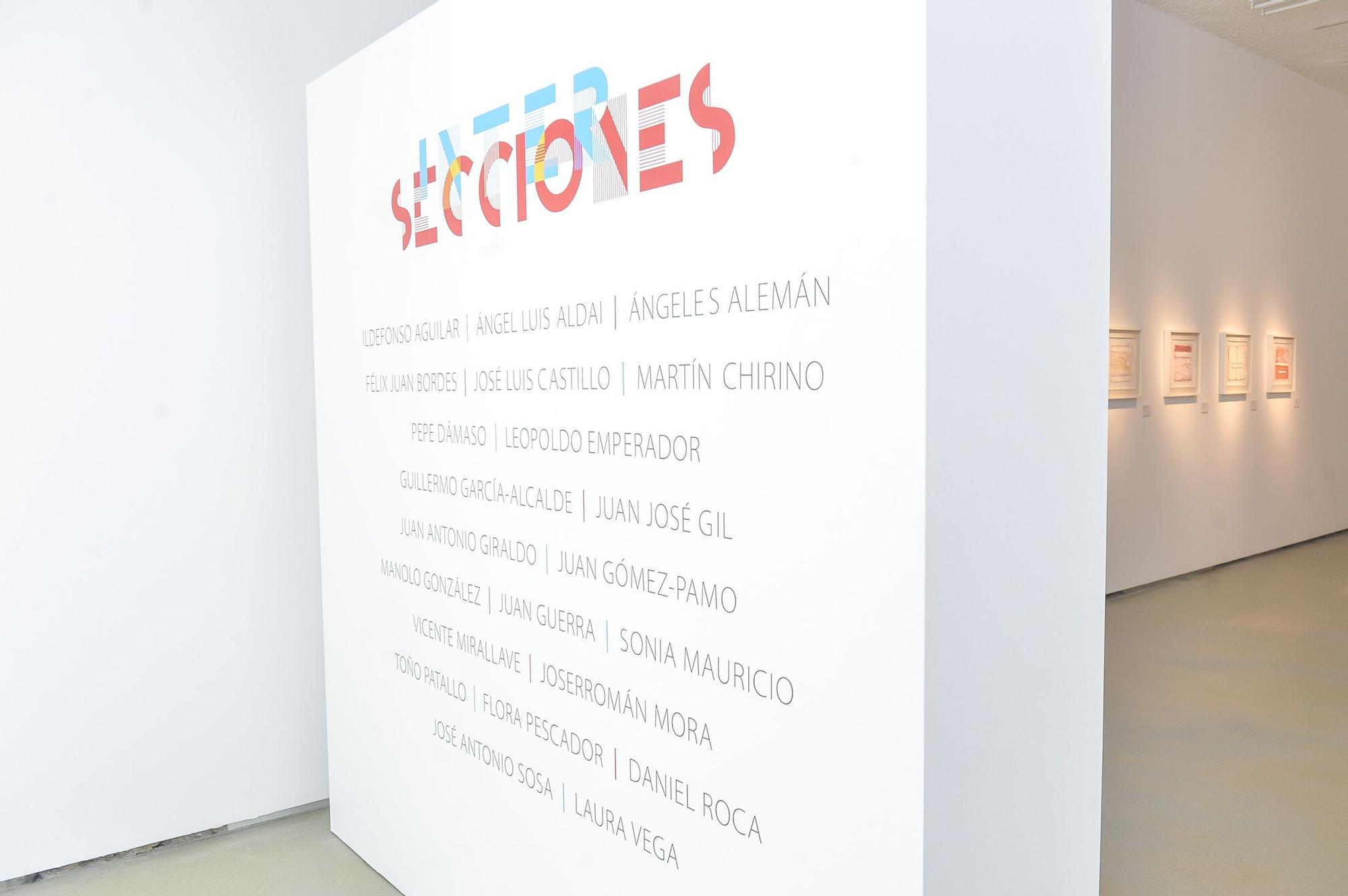 Exposición 'Inter Secciones' en el Rectorado de la ULPGC