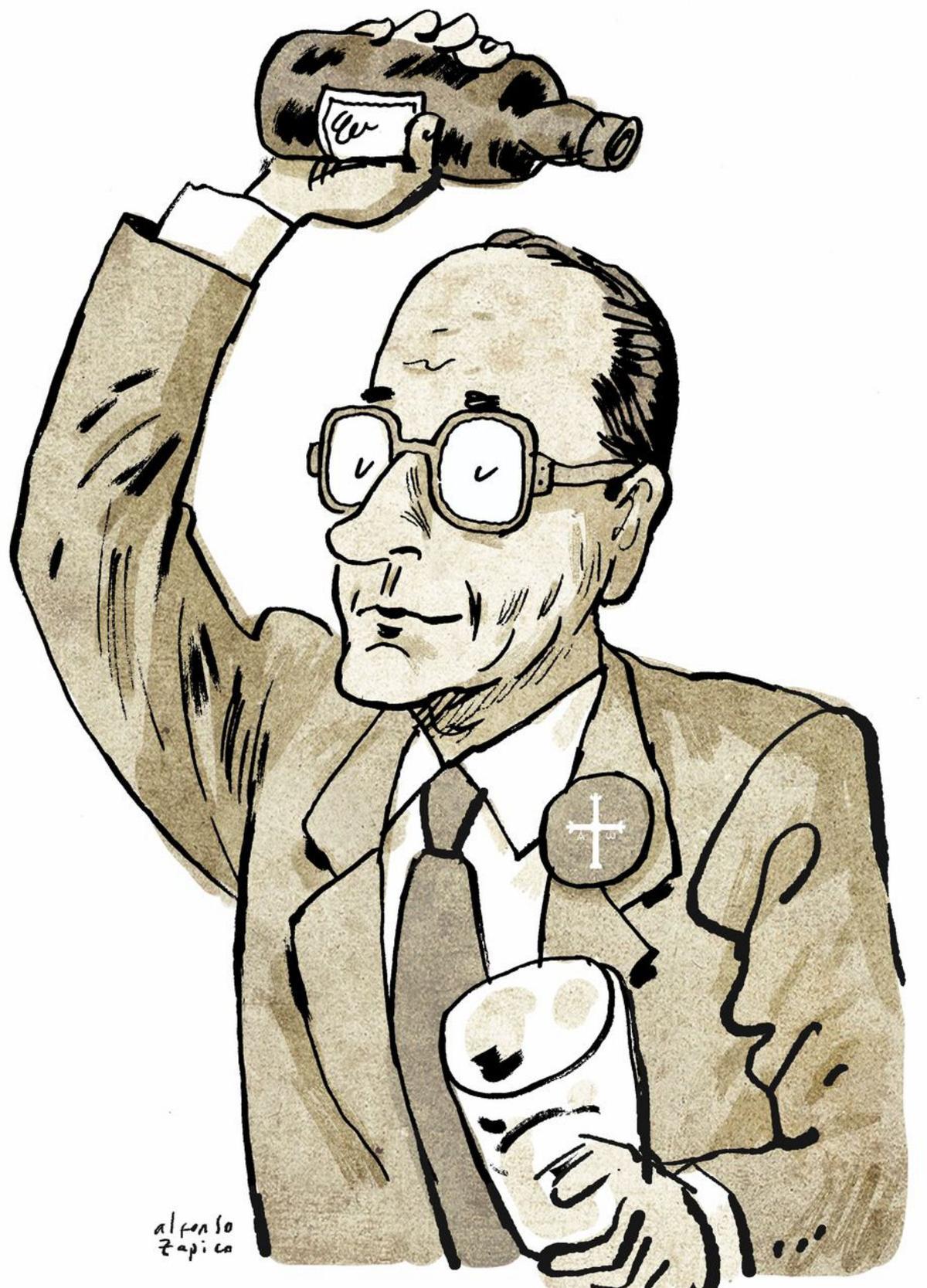 El dudoso origen de Jacques Chirac