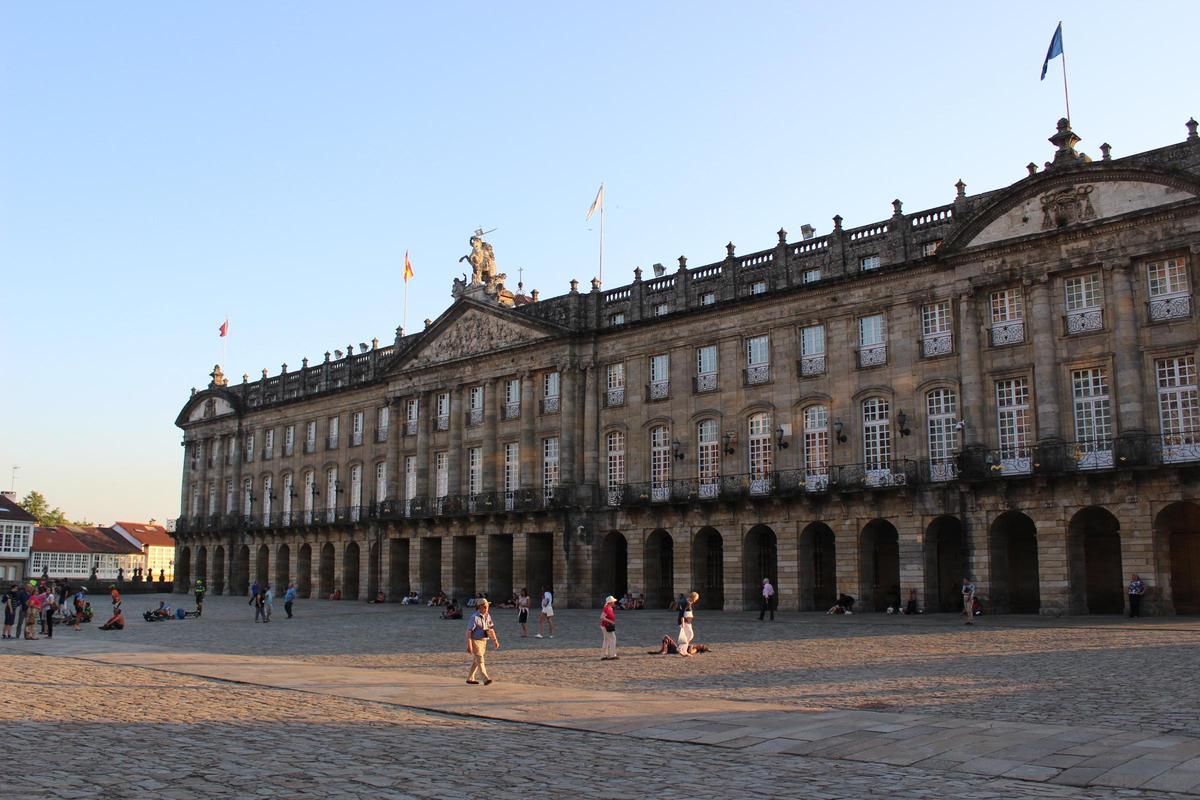 Pazo de Raxoi, en Santiago